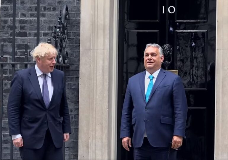 Boris Johnson şi Viktor Orban s-au întâlnit la Londra: Ce subiecte au fost pe agendă