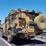 Opt convoaie militare ale NATO intră în România (Video)