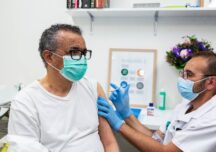 Directorul general al OMS s-a vaccinat antiCovid