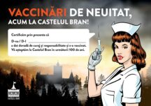 Maraton inedit: Vaccinări de neuitat, acum la castelul Bran!