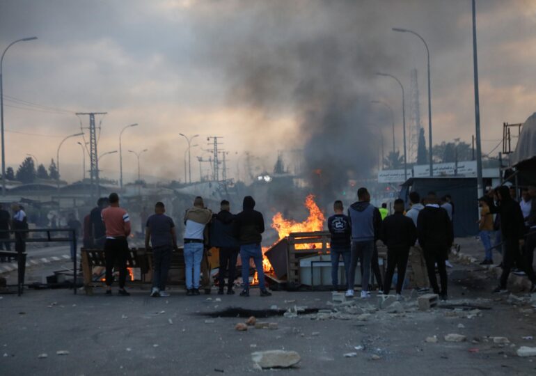 Şase palestinieni au fost ucişi de israelieni în Cisiordania