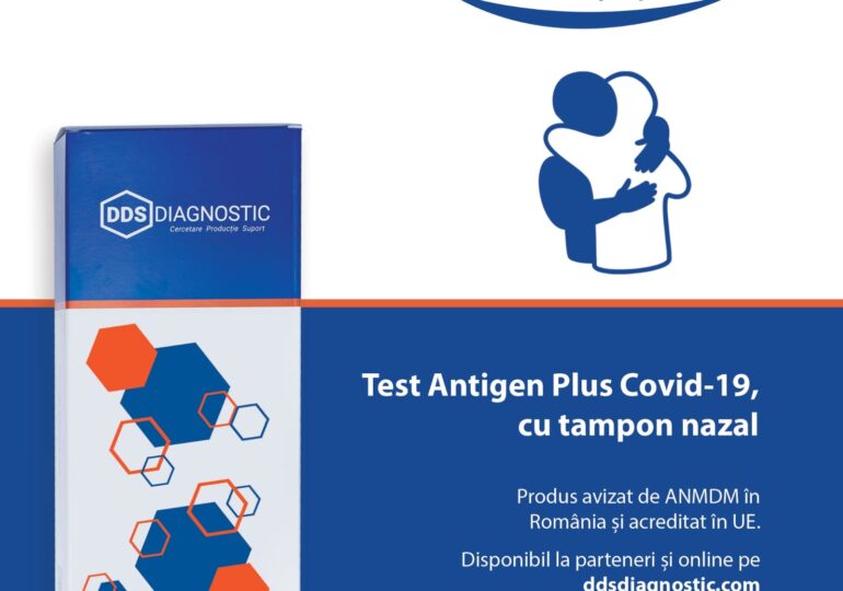 A fost avizat primul test COVID produs în România
