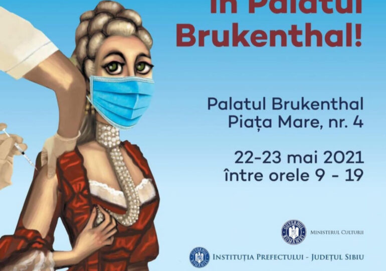 Campanie de vaccinare, la Palatul Brukenthal din Sibiu