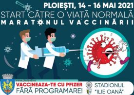 Vineri începe și Maratonul Vaccinării la Ploiești