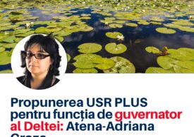 Propunerea USR PLUS pentru funcţia de guvernator al Deltei: un expert-cheie în protecția mediului