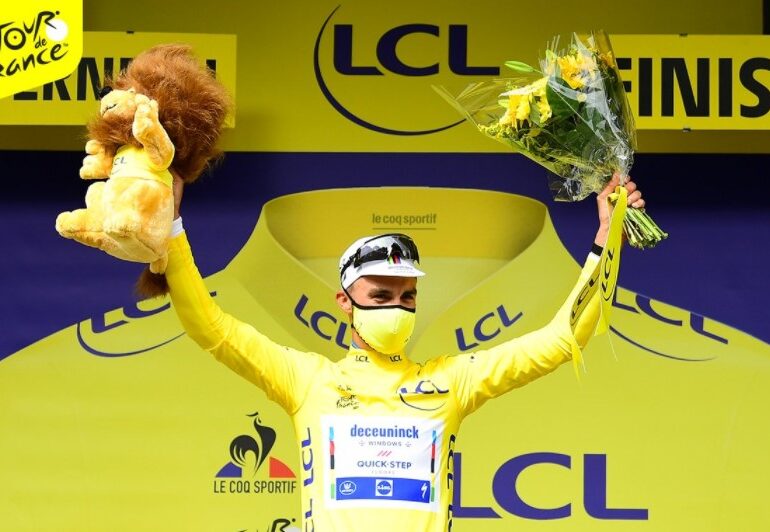 Julian Alaphilippe a câștigat prima etapă din Turul Franței