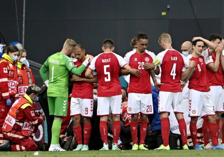UEFA, gest superb după ce Eriksen s-a prăbușit pe teren în meciul Danemarca - Finlanda de la EURO 2020