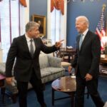 Foto: Yair Lapid și Joe Biden/ Facebook