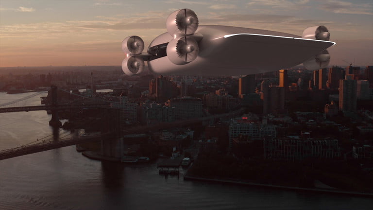 Un autobuz zburător: Drona care ar putea transporta 40 de oameni odată