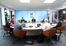Tensiuni la summitul G7 între liderii UE şi Boris Johnson (Video)