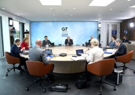Tensiuni la summitul G7 între liderii UE şi Boris Johnson (Video)