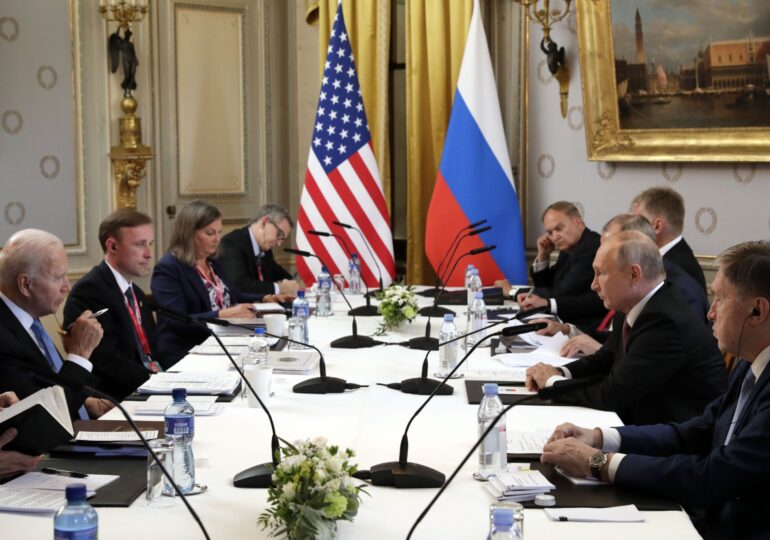 SUA și Rusia au emis o declarație comună, după summitul de la Geneva, chiar dacă Biden și Putin n-au ieșit împreună în conferința de presă