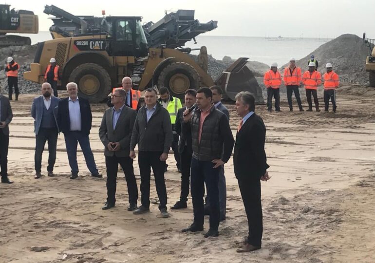 Plaja din Eforie va fi extinsă cu 50 de hectare