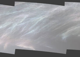 Unii nori sunt strălucitori pe Marte! Imaginile spectaculoase transmise de roverul Curiosity