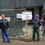 Neplătiți din 2020, angajaţii Companiei de Consolidări au protestat lângă clădirile pe care le repară: ”Ne cerem drepturile! Vrem dreptate și respect!” (Foto)