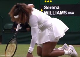 Serena Williams a abandonat la Wimbledon și a părăsit terenul în lacrimi