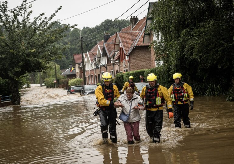 Doliu național în Belgia, după decesele provocate de inundații