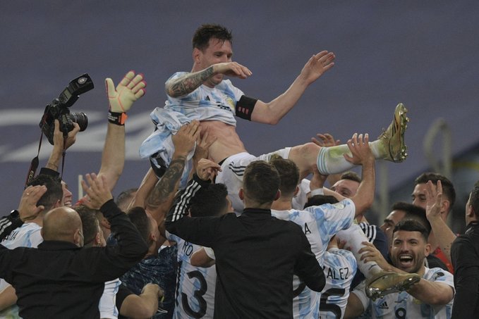 Argentina învinge Brazilia în finala Copa America. Leo Messi, la primul mare trofeu cu echipa națională