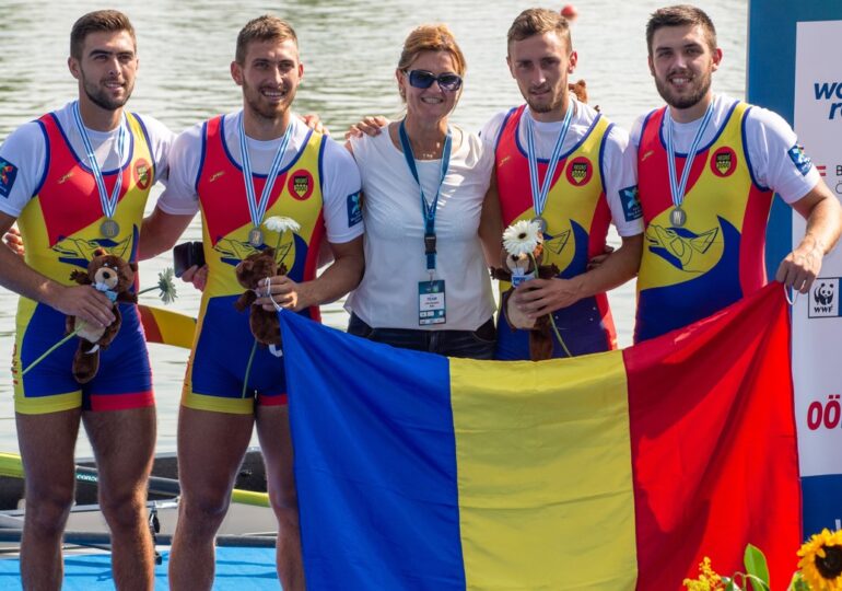 Jocurile Olimpice: România obține medalia de argint la canotaj, la patru rame masculin