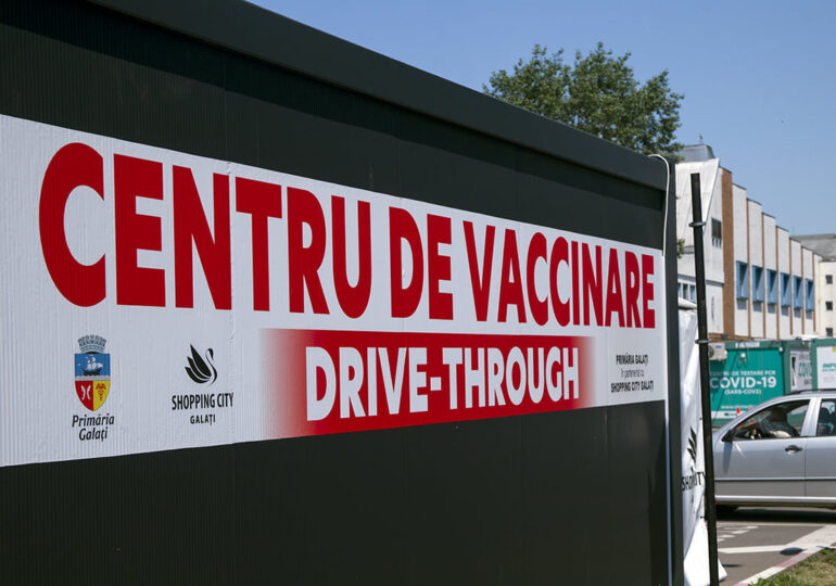 Aproape jumătate din vaccinările drive thru din țară s-au făcut la Galați