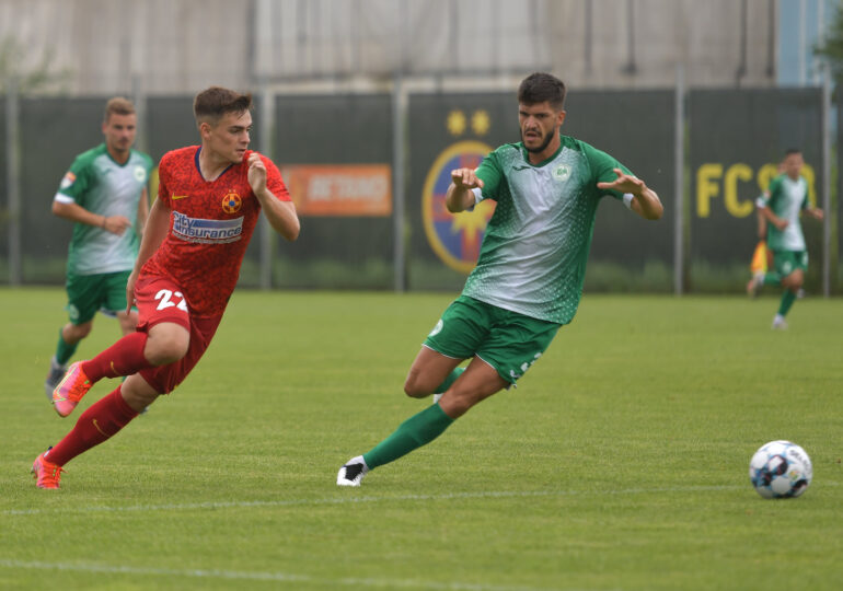 FCSB a câștigat la scor amicalul cu Concordia Chiajna