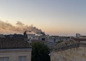 Tabăra improvizată a unor români şi bulgari de lângă Bordeaux a fost incendiată de două ori în 24 de ore