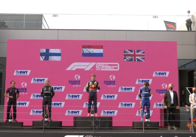 Max Verstappen s-a impus în Marele Premiu de Formula 1 al Austriei