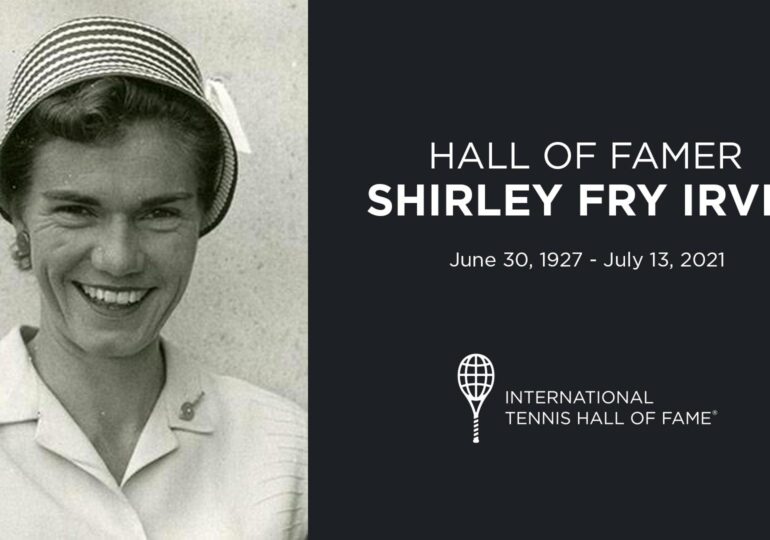 Doliu în lumea tenisului: A murit Shirley Fry, câștigătoare a 17 Grand Slam-uri