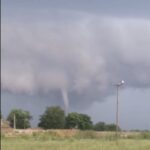 O tornadă s-a format lângă Negru Vodă, în Constanța (Video)