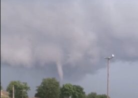 O tornadă s-a format lângă Negru Vodă, în Constanța (Video)