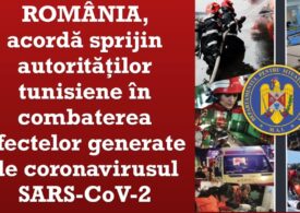 România trimite ajutor Tunisiei, în lupta cu pandemia: Medici, asistente, măști și doze de vaccin