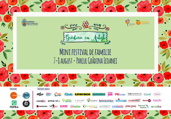 Teatru pentru copii, ateliere și târg la Grădina cu Artiști pe 7 și 8 august