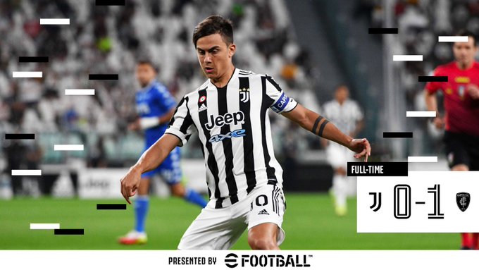 Juventus, de nerecunoscut după plecarea lui Ronaldo. A fost învinsă de Empoli pe teren propriu în Serie A (Video)