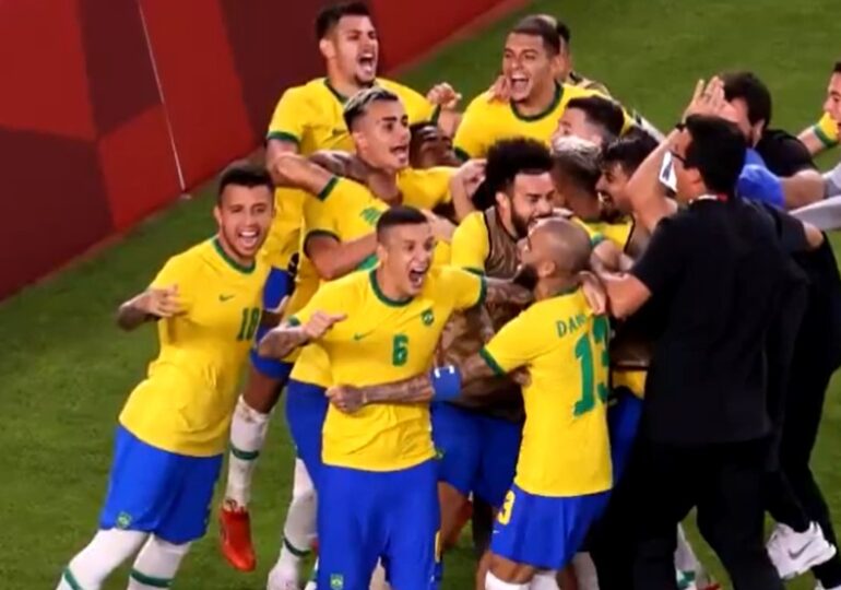 Brazilia învinge Spania și e campioană olimpică la fotbal