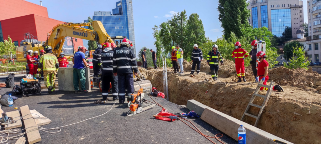 accident-munca-Bucuresti-muncitori-ingropati