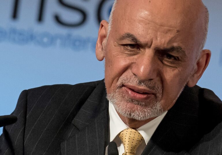 Ashraf Ghani, preşedintele afgan fugar, se află cu familia în Emiratele Arabe Unite