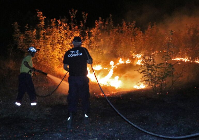 După Grecia, România trimite ajutor împotriva incendiilor şi în Macedonia de Nord