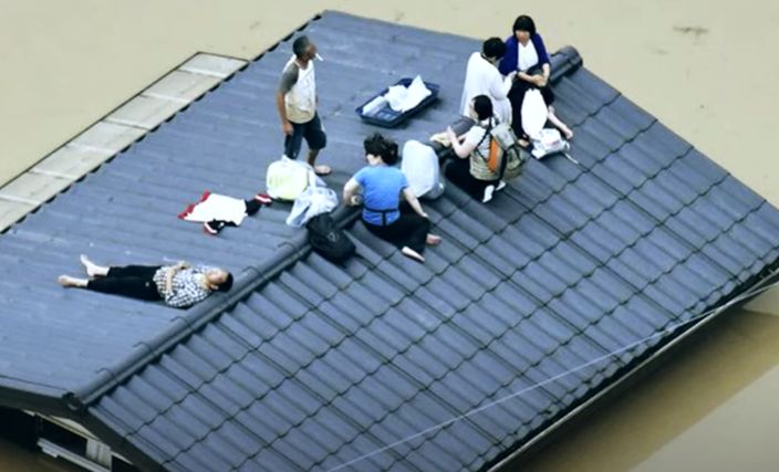 Ploi ”fără precedent” în Japonia: Peste 5 milioane de oameni au primit ordin să-şi evacueze casele din cauza inundațiilor