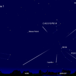 Vin Perseidele! La noapte vor fi 50-60 de stele căzătoare pe oră