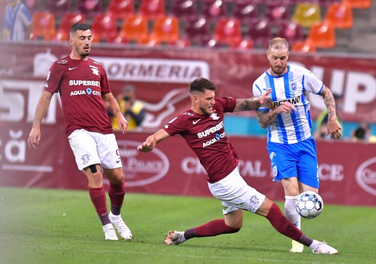 Liga 1 | Rapid a fost învinsă în prelungiri de Universitatea Craiova