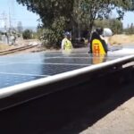 Primul tren solar a fost testat de doi inventatori din California (Video)