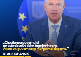 Iohannis spune, în Elveția, că  ”nu este absolut deloc îngrijorătoare” criza guvernamentală