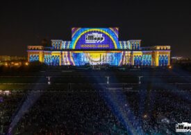 iMapp Bucharest 2021: 30.000 de spectatori s-au adunat să vadă imaginile spectaculoase proiectate pe clădirea Palatului Parlamentului - Cine a câștigat concursul de video mapping (Galerie foto)