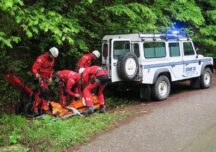 Gorj: Salvamontiștii au salvat un turist accidentat în Masivul Parâng