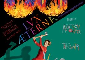 Lux Æterna, cel mai nou film al lui Gaspar Noé, și Vocea umană / The Human Voice, filmul lui Pedro Almodóvar cu Tilda Swinton, în cinema din 17 septembrie