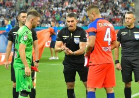 Motivul pentru care Istvan Kovacs a amenințat că oprește meciul FCSB - Dinamo: Ros-albaștrii puteau câștiga la masa verde