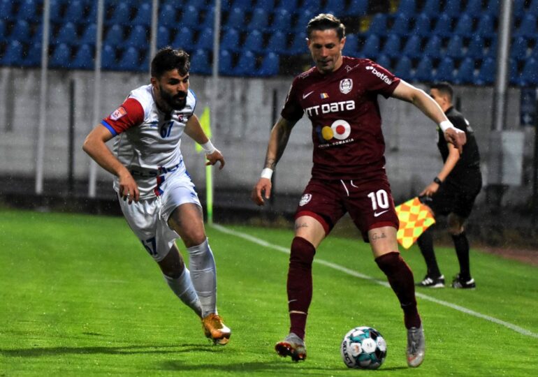 Liga 1 | CFR Cluj calcă strâmb la primul meci de la revenirea lui Dan Petrescu