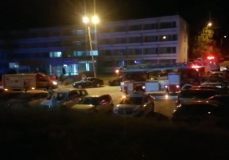Incendiu puternic la un hotel din Eforie Sud