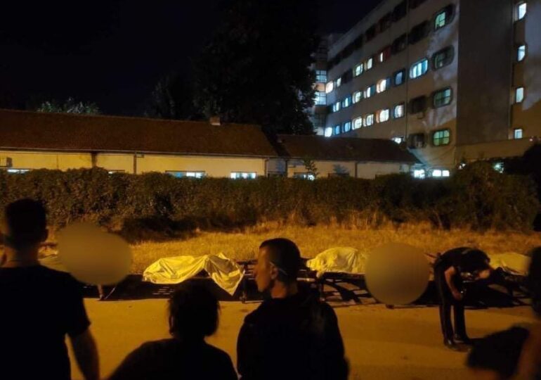 Incendiu la un spital pentru bolnavi de Covid din Macedonia: 10 morți (Video)