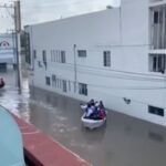 Inundaţii puternice în Mexic: 17 morţi într-un spital (Video)
